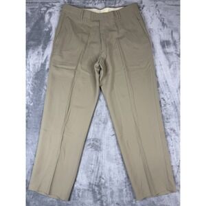 Kenneth Cole Reaction Men's Tan, Beige Dress Pants Slacks Size 36x30